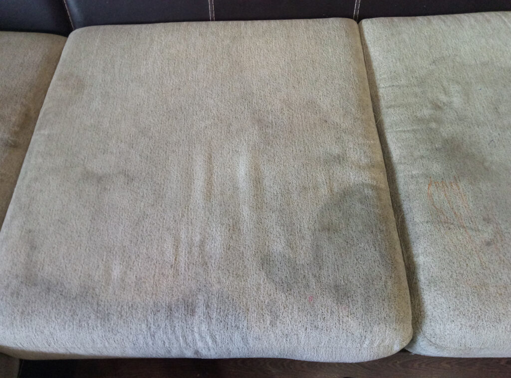 water stain sofa