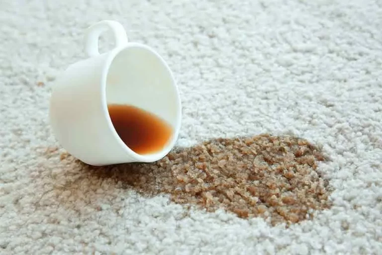 How do you remove stains from a brown carpet